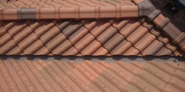 棟の補修工事写真